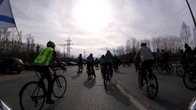 Велопарад 28 мая 2017(Северодвинск) смотреть онлайн