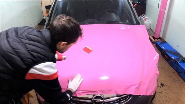 Оклейка капота Opel Corsa (Hyperlapse) смотреть онлайн