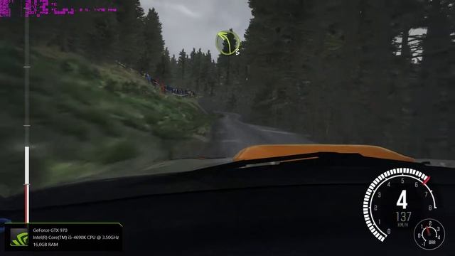 Dirt Rally I5-4690K+GTX970 4K Ultra benchmark смотреть онлайн