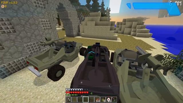 Playing MINECRAFT as MASTER CHIEF! (Halo Mod) смотреть онлайн