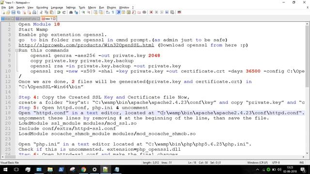 Exploiting Heart Bleed #Part one Setting Openssl on wamp. смотреть онлайн