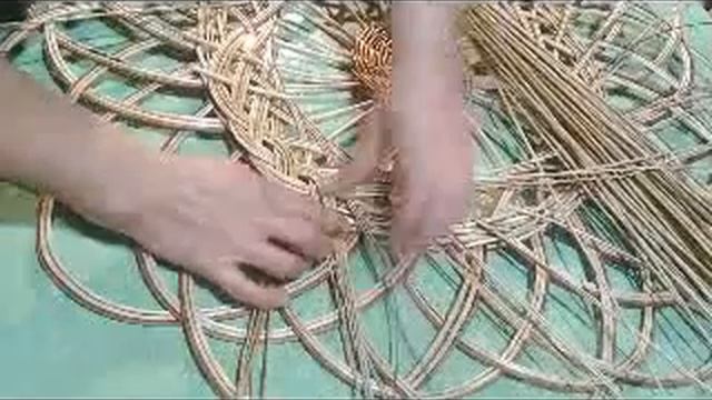 Уникальный способ плетения панно (заканчиваем).Как сплести панно. смотреть онлайн