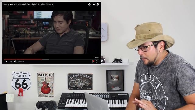 SANDY e XORORÓ Nós VOZ Eles - Marcio Guerra React смотреть онлайн
