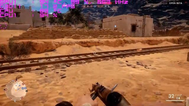 Battlefield 1 Beta on Nvidia 710M/820M смотреть онлайн