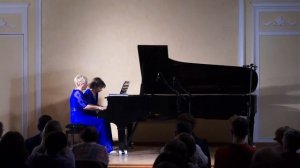 Фортепианный дуэт Парафраз - Ф.Шуберт - Вариации на песню 'Форель'