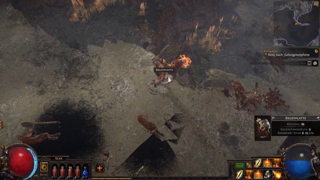Let's Play Path of Exile 2022 #006 [(German Subtitles) Marauder] смотреть онлайн