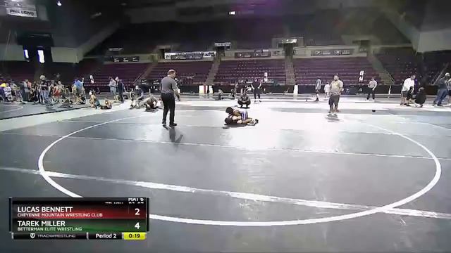 83 Lbs Round 2 - Tarek Miller, Betterman Elite Wrestling Vs Lucas Bennett, Cheyenne Mountain Wrest смотреть онлайн