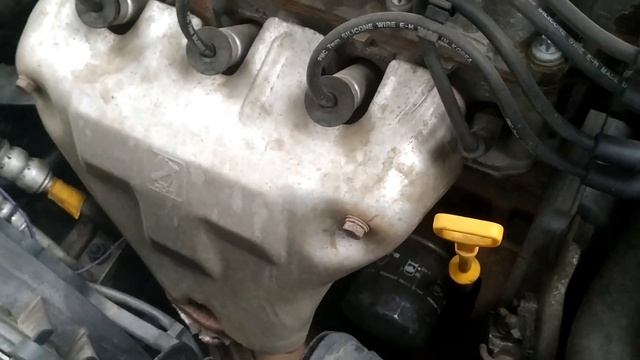 Течь масла из под прокладки ГБЦ Daewoo Lanos 1.5 смотреть онлайн
