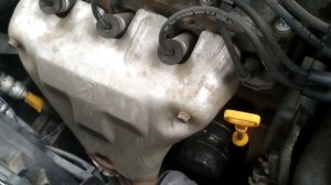 Течь масла из под прокладки ГБЦ Daewoo Lanos 1.5