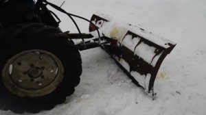 Работа в зиму. все собрал в кучу !МТЗ 80!