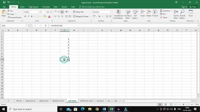 Error ठीक करें सिर्फ एक Click में | Types of Error | Error in Excel | [Hindi] смотреть онлайн