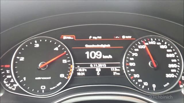 Audi A6 Allroad 3.0 TDI 313PS 0-200 Acceleration смотреть онлайн