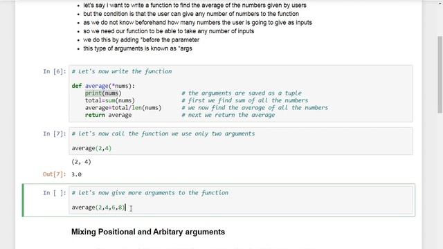 Python- Arbiraty args positional смотреть онлайн