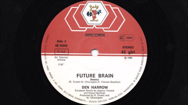 Den Harrow - Future brain (1985 Remix) смотреть онлайн