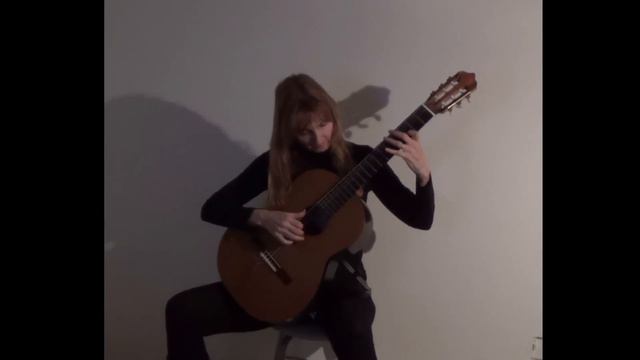 DERECHO VIEJO (Eduardo Arolas) por Monika Hiertz en guitarra смотреть онлайн