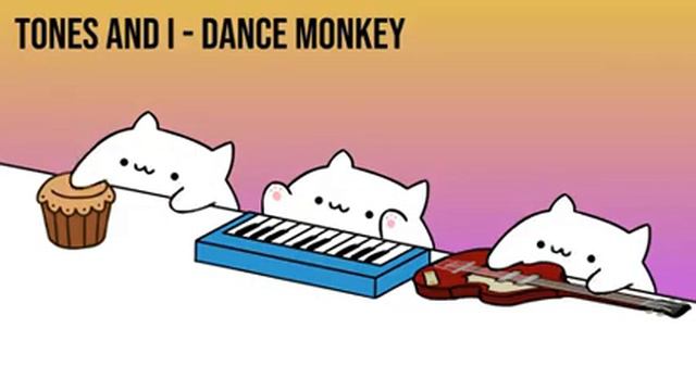 Bongo Cat - Dance Monkey смотреть онлайн