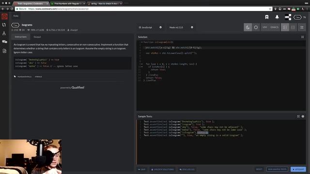 Day 210 - Year of Streaming & Learning to Code #programming #CODEWARS #bdx_inc смотреть онлайн