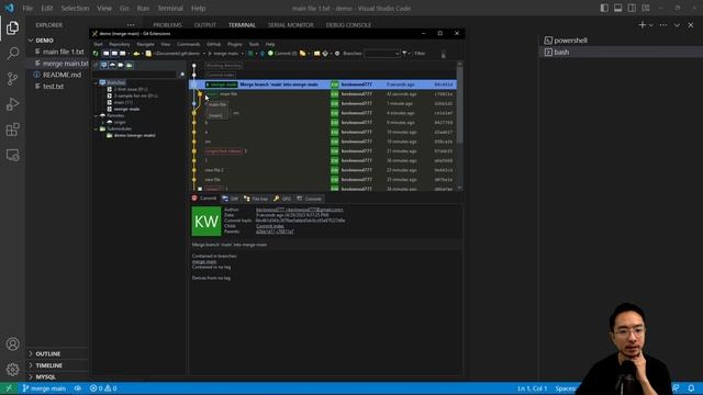 Git Rebase смотреть онлайн