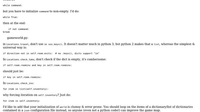 Code Review: Python 3 text-based RPG (to be upgraded to Pygame) (2 Solutions!!) смотреть онлайн