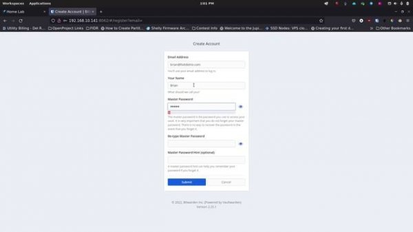 Vaultwarden - Open Source, self hosted backend for the Bitwarden password manager.