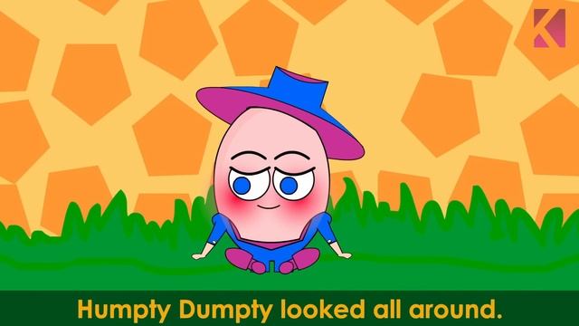 Humpty Dumpty With Lyrics | Classic English Nursery Rhymes For Kids смотреть онлайн
