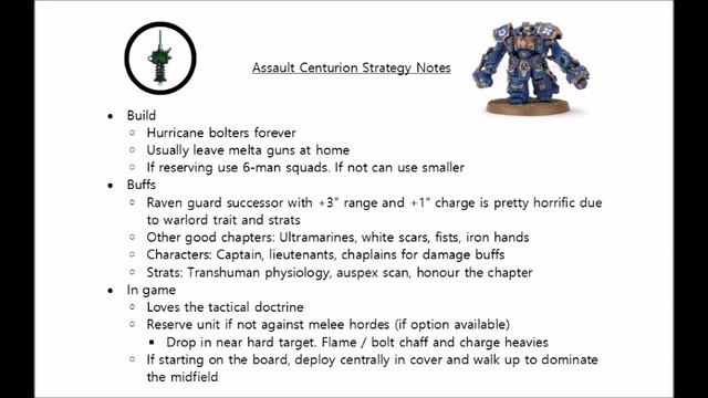 Assault Centurions: Rules, Review + Tactics - Space Marine Codex Strategy Guide смотреть онлайн