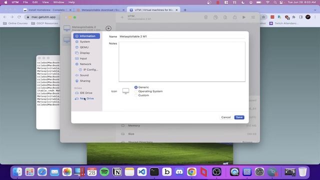 How to install Metasploitable on a Macbook with an M1 Chip смотреть онлайн