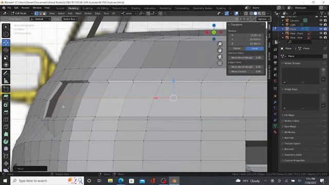 Blender 3.0 - Subaru SVX Alcyone - Complete Car Build