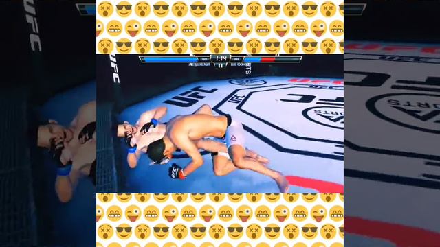 Сравнение бойцов в разнах девизионах UFC Mobile смотреть онлайн