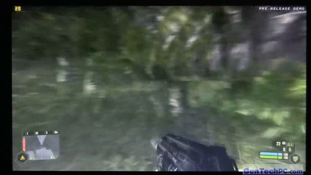 Crysis demo on Asus G51J-A1 gaming notebook w/Core i7 Extreme 920XM CPU смотреть онлайн