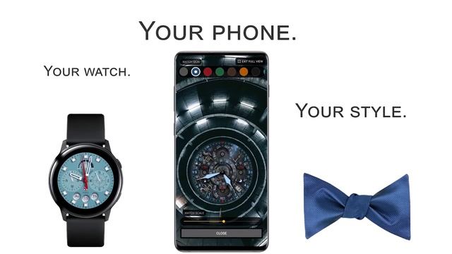 WATCH BASE: Watch faces & Wallpapers for everyone (Samsung Galaxy Watch/Active/Gear S3) смотреть онлайн