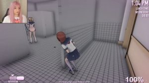 И это главная задира? Yandere Simulator - Lana's story - Злая концовка Ч.4