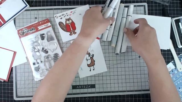 LIVE Canada Day & 4th of July "W" Fancy Fun Fold Pop Up Cards - Card Making Wed Series #26 смотреть онлайн