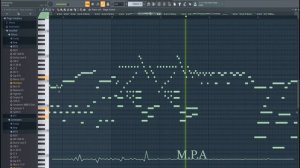 Beethoven-Fur Elise | FL Studio | Piano tutorial | M.P.A