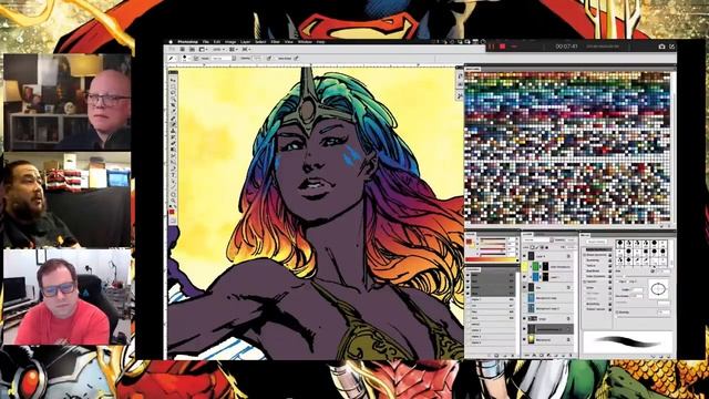 Coloring Comics with Peter Steigerwald! смотреть онлайн