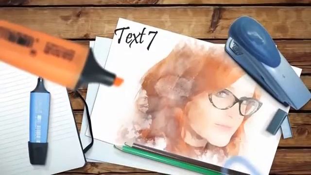 Sketch Draw Slideshow After Effects Template Free Download смотреть онлайн