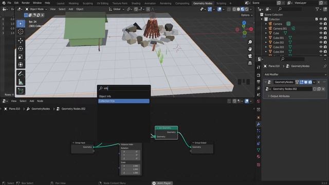 Low Poly Grass In Blender | Geometry Nodes Grass | Creating Grass with Geometry nodes смотреть онлайн