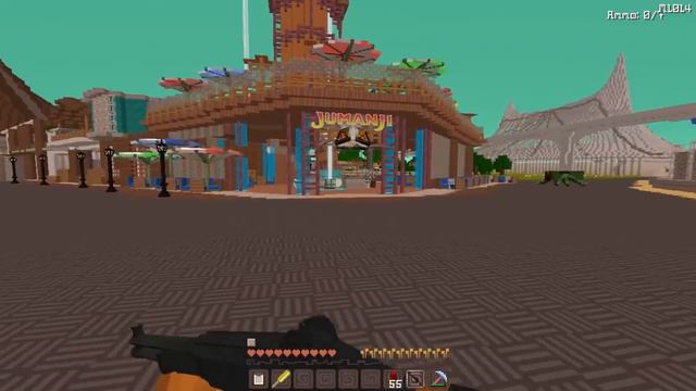 Minecraft JUMANJI - SUCKED INTO THE BOARD GAME JUMANJI IN REAL LIFE!!