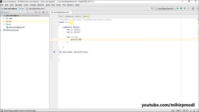 #127 Kotlin Tutorial | Static Variables & Static Methods смотреть онлайн