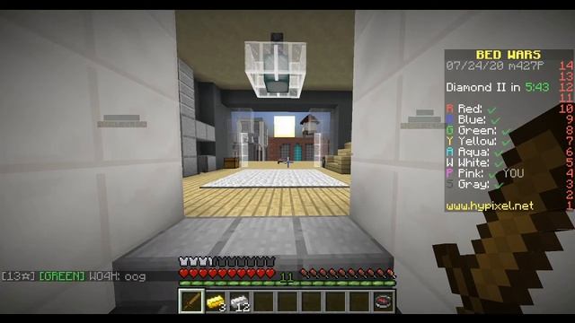 How not to use pop up towers - Minecraft Bedwars смотреть онлайн