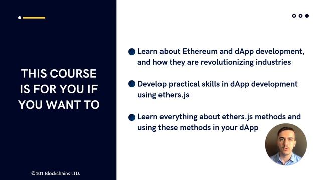 Ethers.js Blockchain Developer - 101 Blockchains смотреть онлайн