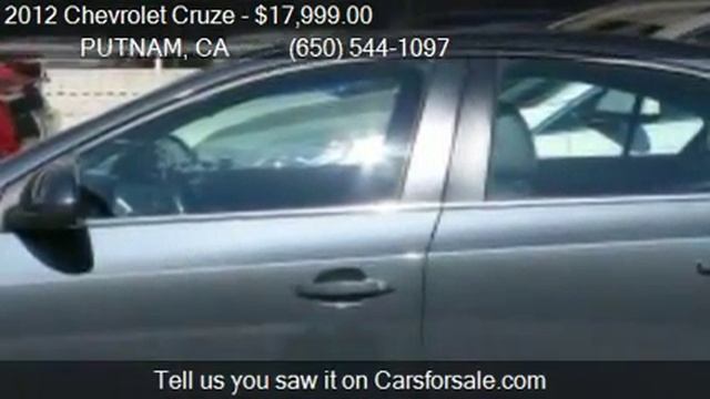 2012 Chevrolet Cruze 1LT - for sale in Burlingame, CA 94010 смотреть онлайн