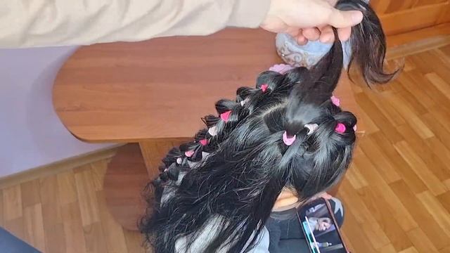 Косичка без плетения/ қазақша видео #ханшайымдарғашашүлгісі???????? смотреть онлайн