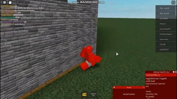ADMIN SCRIPT [Roblox] Infinite Yield