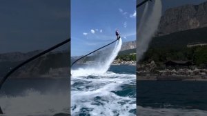 Полет на флайборде на гидроцикле BRP RXP 300