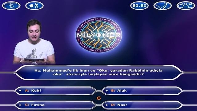 1 MİLYON LİRALIK SORU - Kim Milyoner Olmak İster? смотреть онлайн