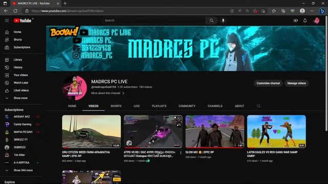 Theeppori_Akku IS LIVE | CITIZEN RP смотреть онлайн
