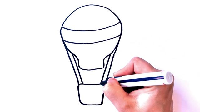 Как нарисовать воздушный шар смотреть онлайн