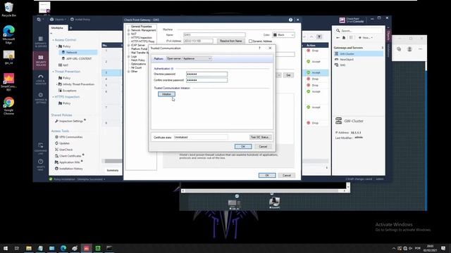 13-Check Point CCSA Lab - Installing and Managing a Remote Security Gateway смотреть онлайн