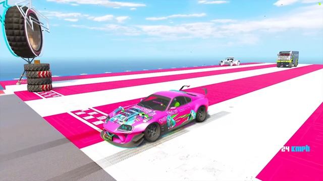 ПРОЕХАЛ БОЛЬШУЮ ЛУЖУ на САМОМ ДЛИННОМ АВТОБУСЕ в ГТА 5 МОДЫ - ЭКСПЕРИМЕНТЫ в GTA 5 смотреть онлайн